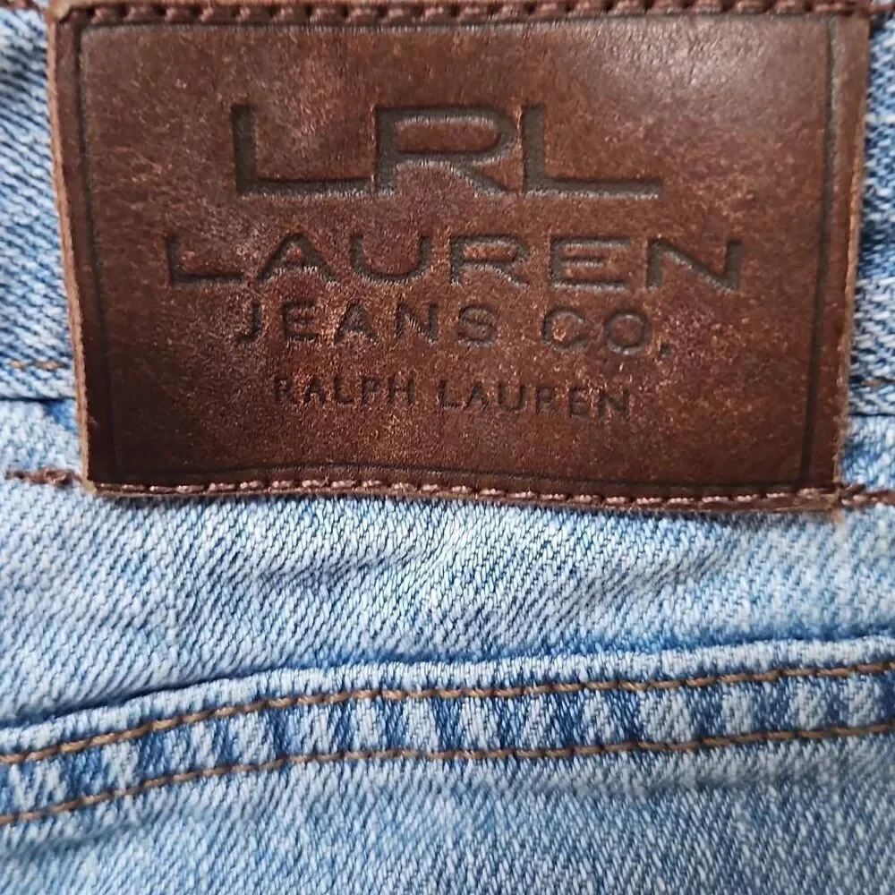 Lauren Ralph Lauren Jean Co. Denim Capri Light Wash 8